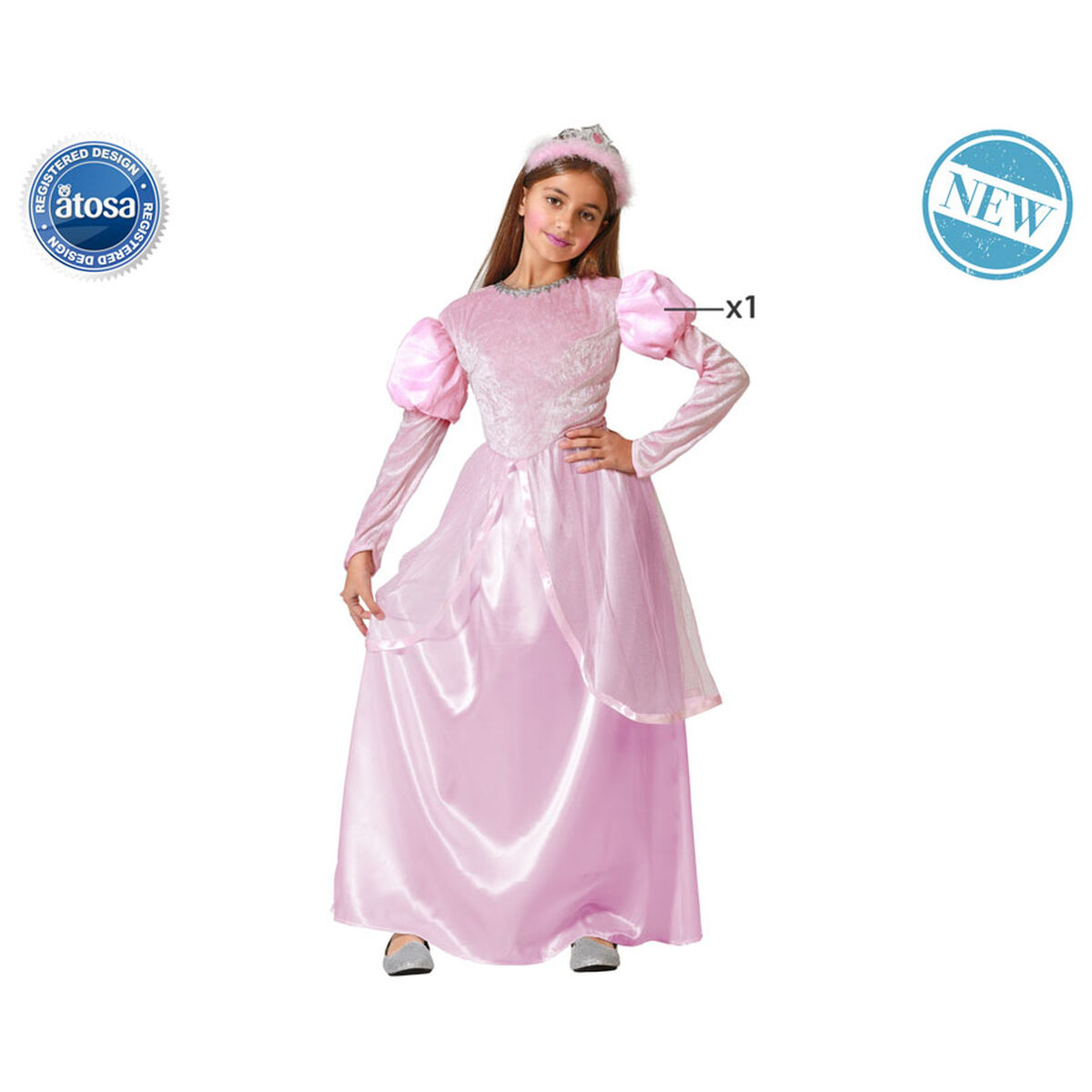 Maskeraddräkt för barn Prinsessa